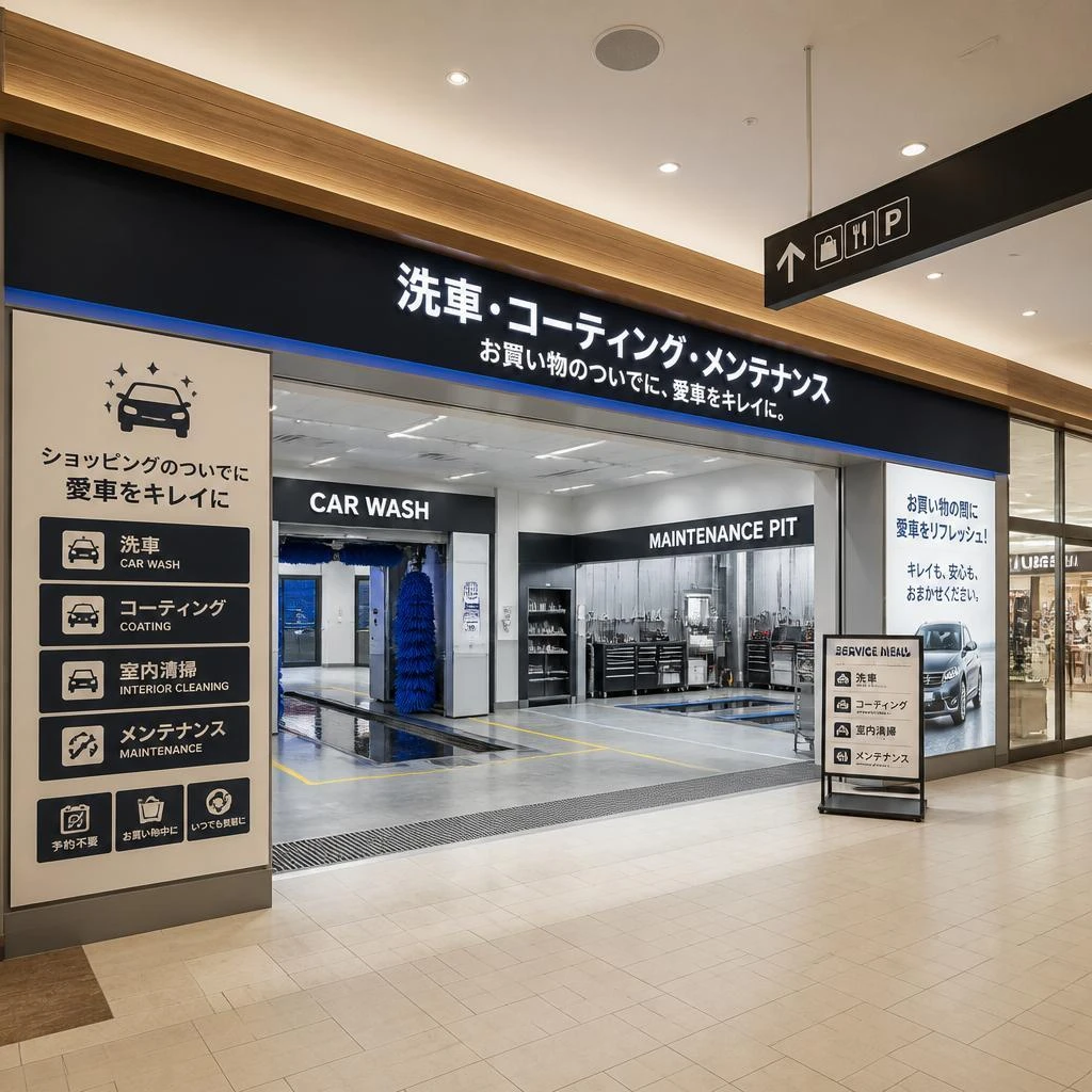 手軽で便利なカークリーニング