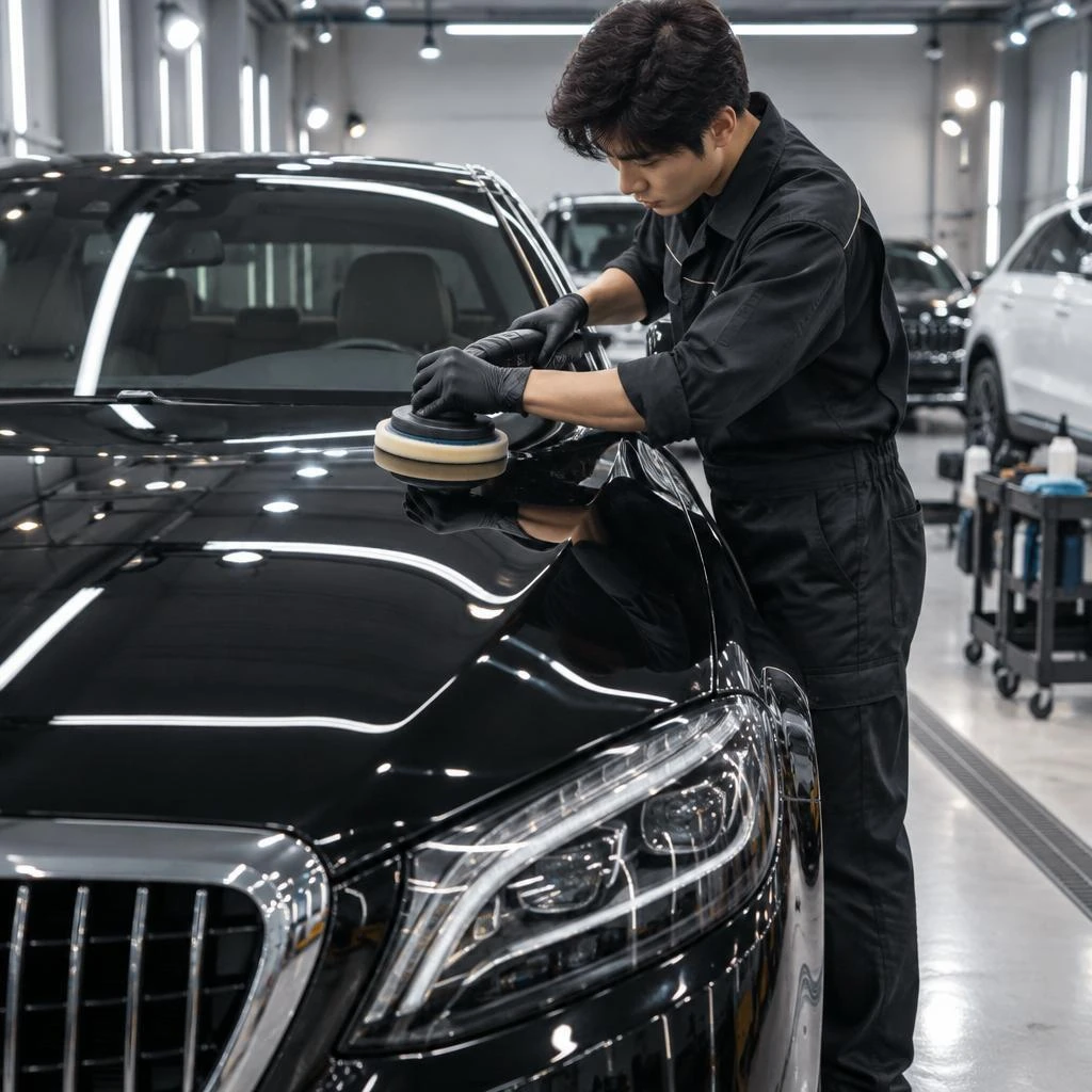 車磨き専門店の技で、気になるキズやくすみを丁寧にケア